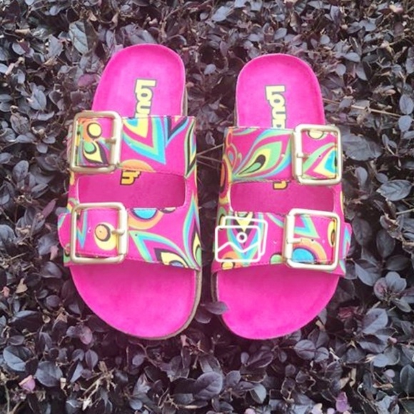 SHAGADELIC 1left Floral Earth SandalsNWOT - Picture 11 of 12